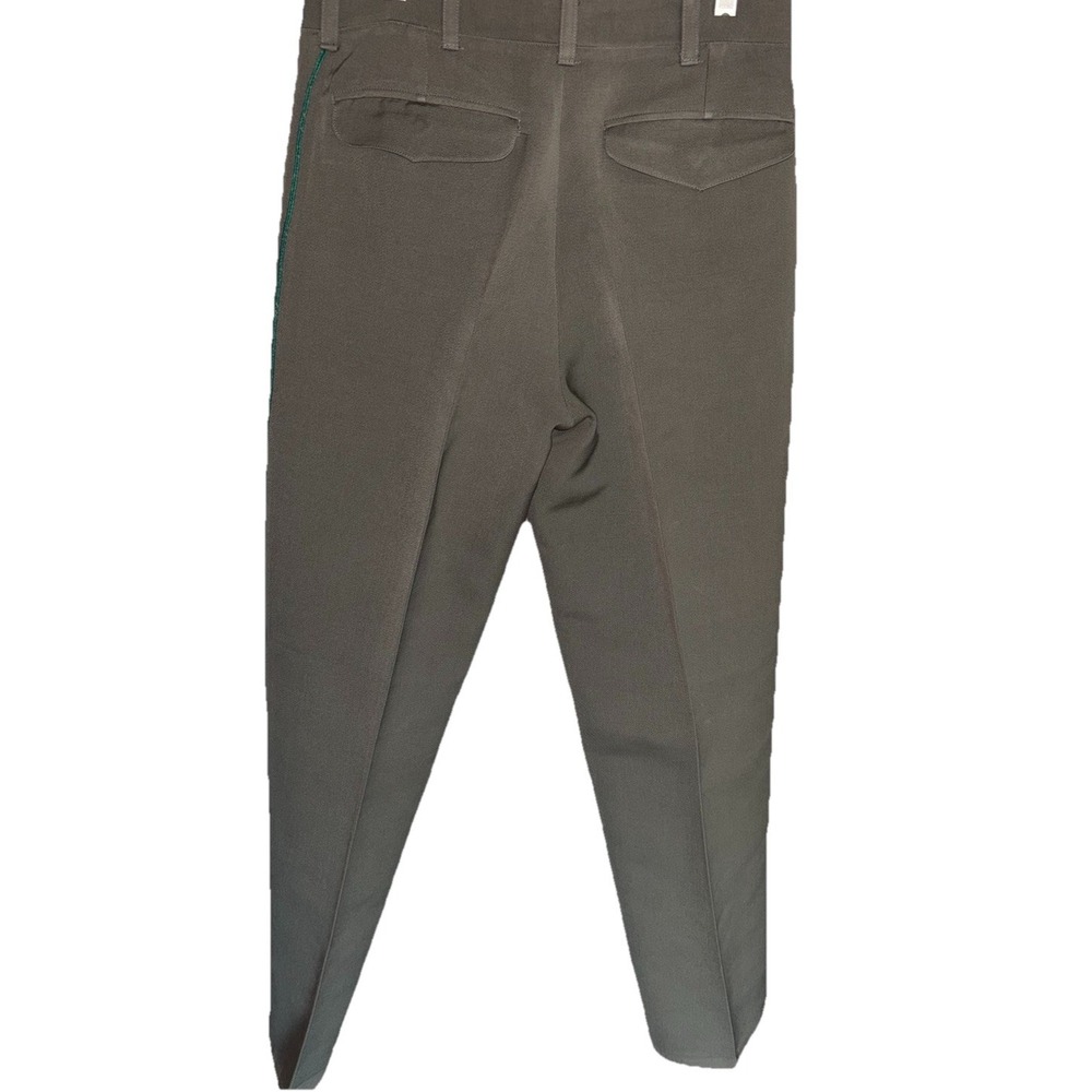 Vintage Austrian Wool Army Field Pants Mens 29X32.5 Military Utility Button Fly - Picture 4 of 13